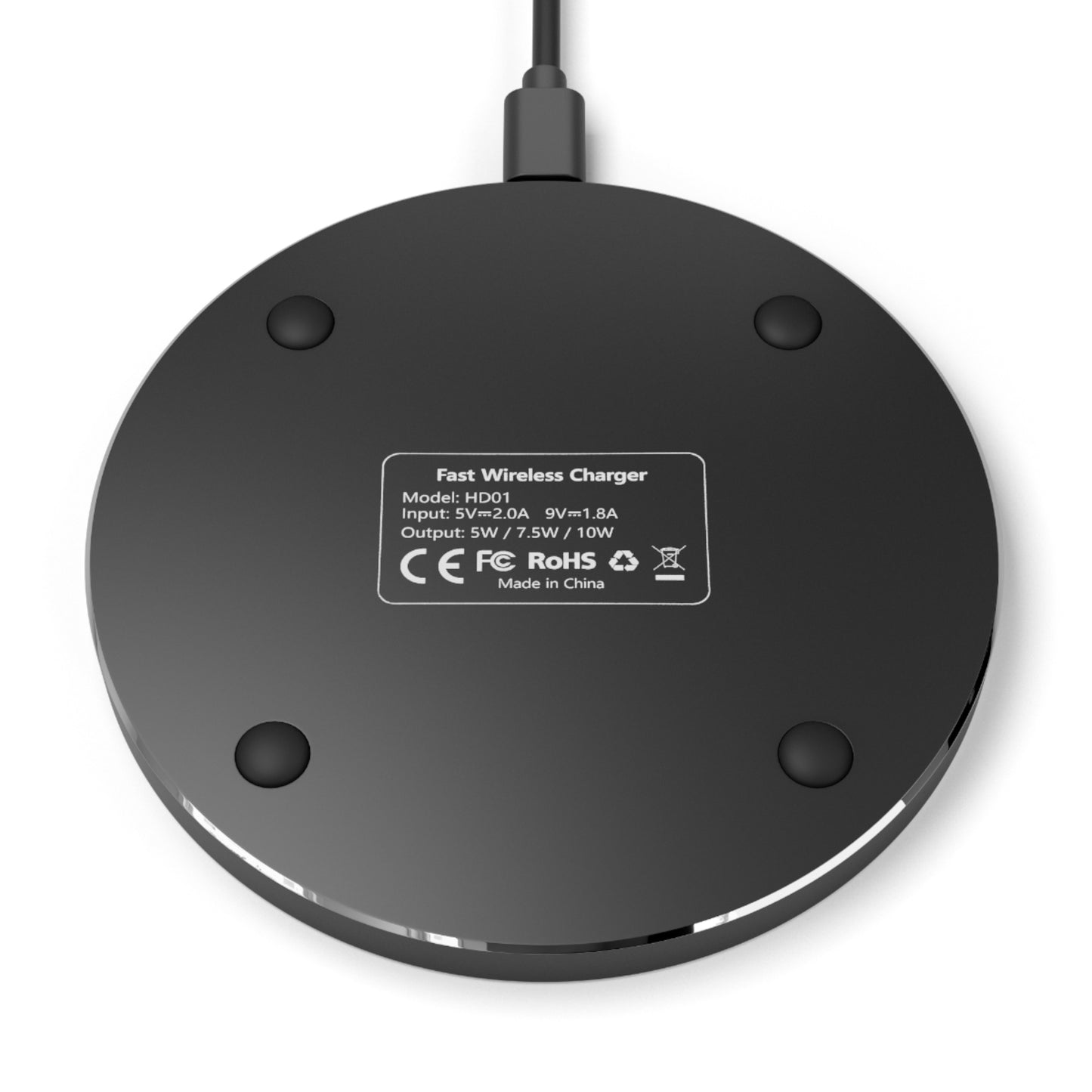 Literary People Wireless Charger - Charge Up Your Day with a Page from the City!