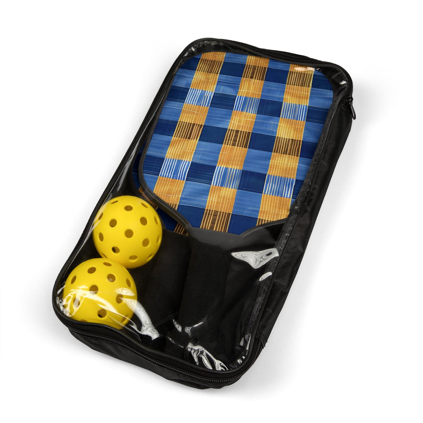 Modern Gingham Pickleball Kit - Gingham Reinvented: Play in Style with Modern Gingham!