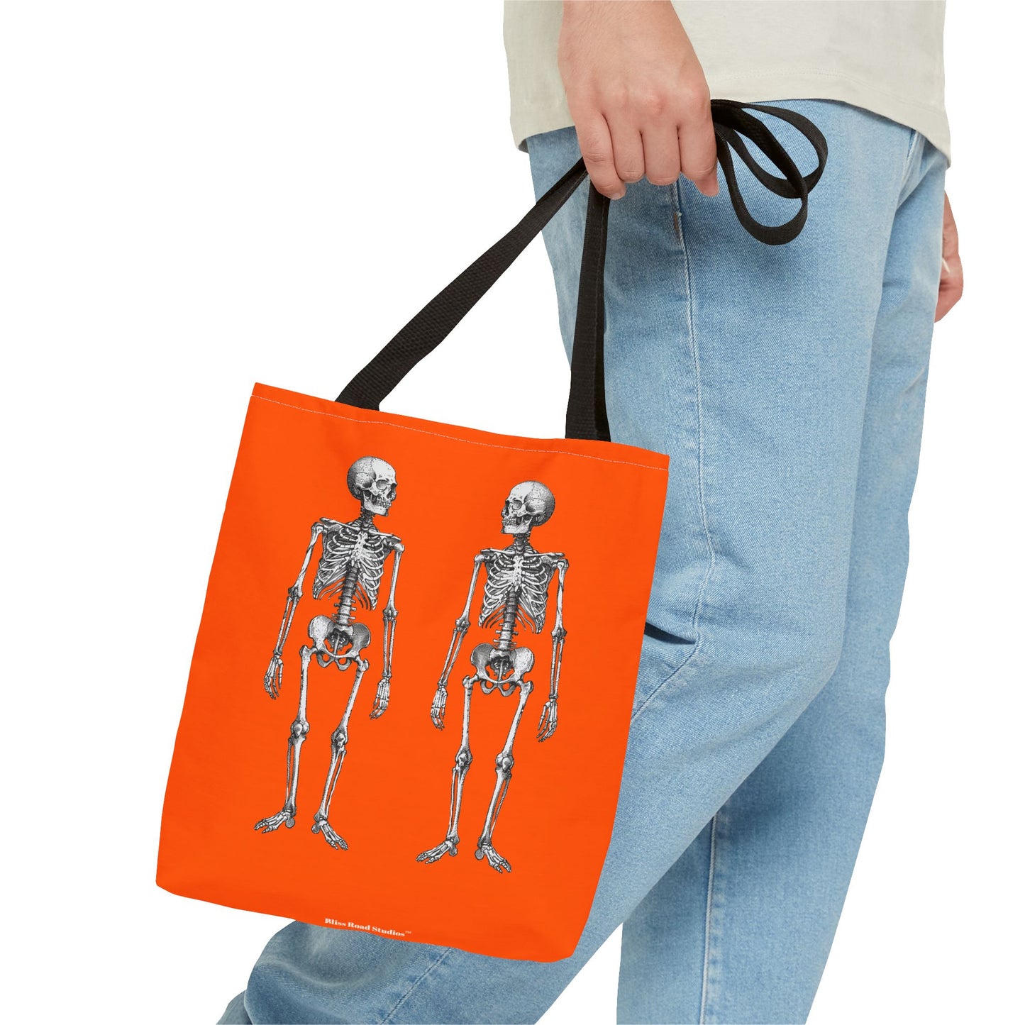 Boo Buddies! Halloween Tote Bag - Carry Some Spooky Style with Your Bony Buddies! Available in 3 sizes.