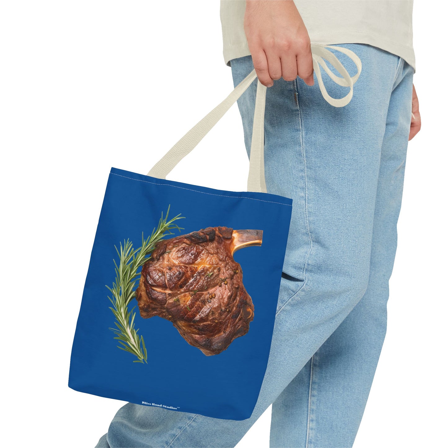 Steak or Lobster Tote Bag - Carry Your Culinary Passion with Style! Available in 3 sizes.