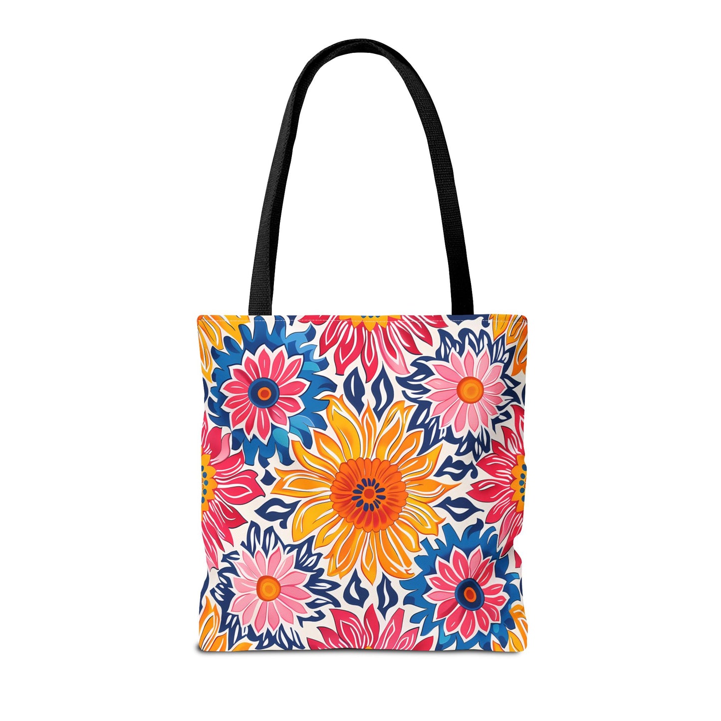 Sunsplash Petals Tote Bag - Radiate Sunshine and Style Wherever You Go! Available in 3 sizes.