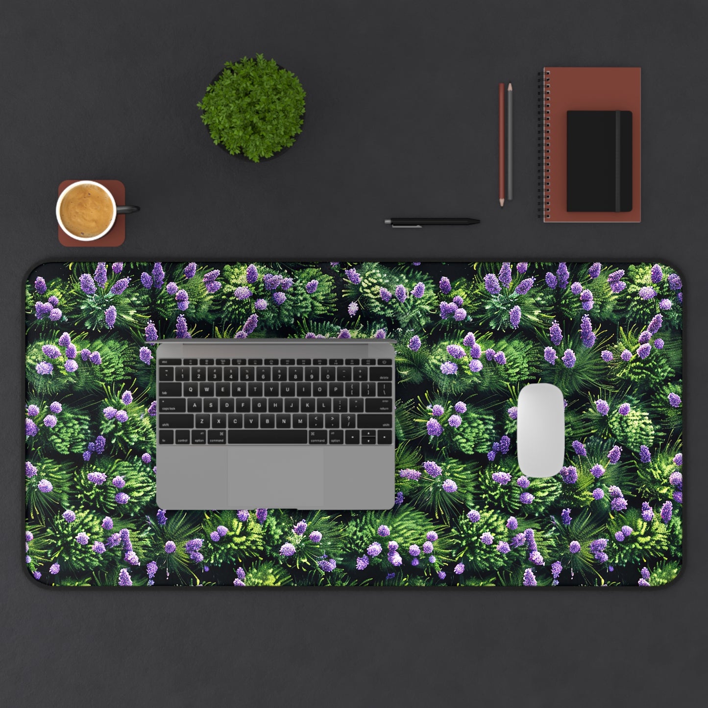 Lavender Dreamscape Desk Mat (Desk Pad) - Transform Your Desk into a Lavender Oasis! Available in 3 sizes.