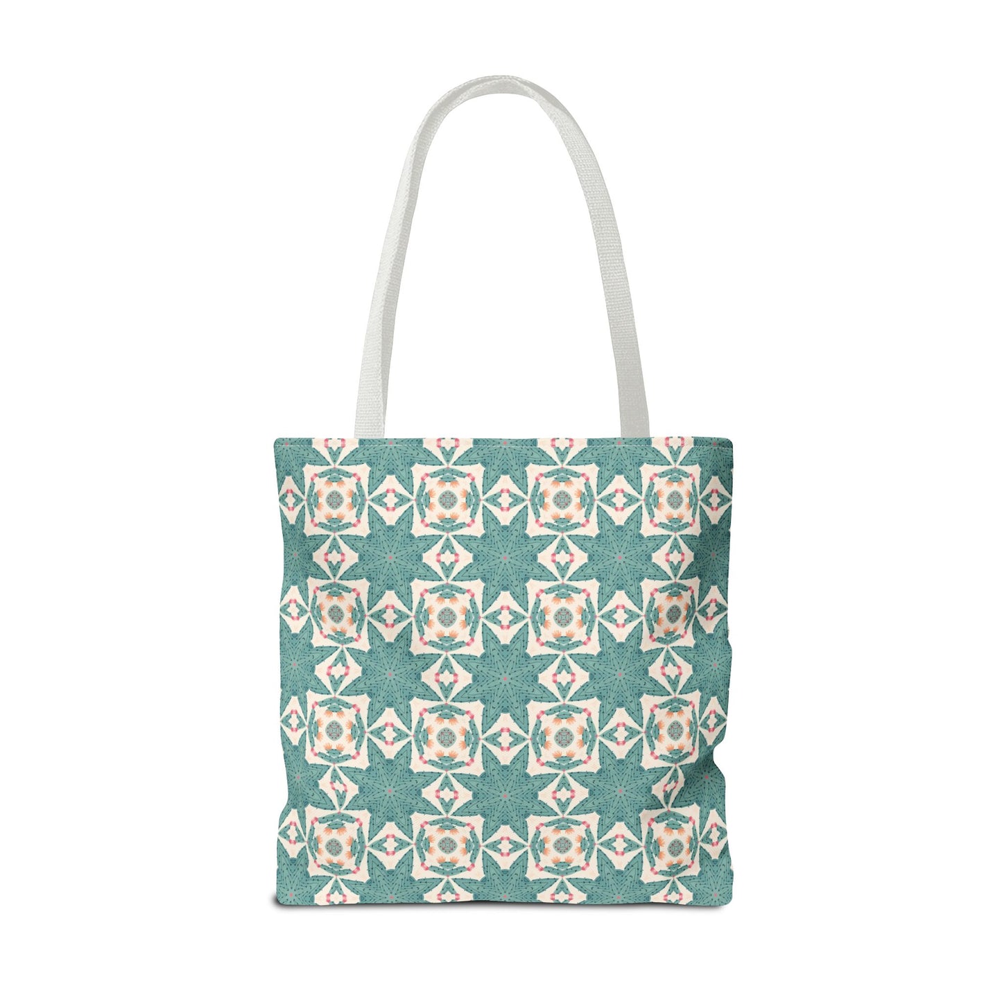 Desert Cactus Star Tile Tote Bag - Carry Southwest Charm Wherever You Go! Available in 3 sizes.