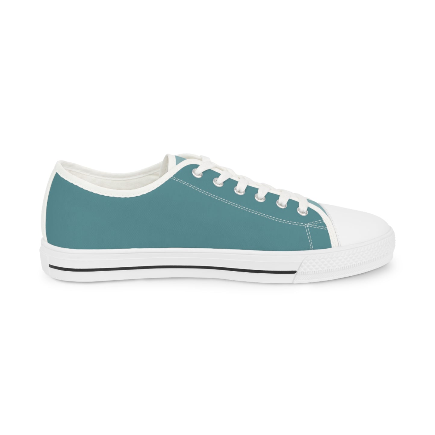Arctic Ocean Men's Two-Tone Low Top Sneakers - Step into the Arctic – Where Modern Minimalism Meets Cool Elegance!