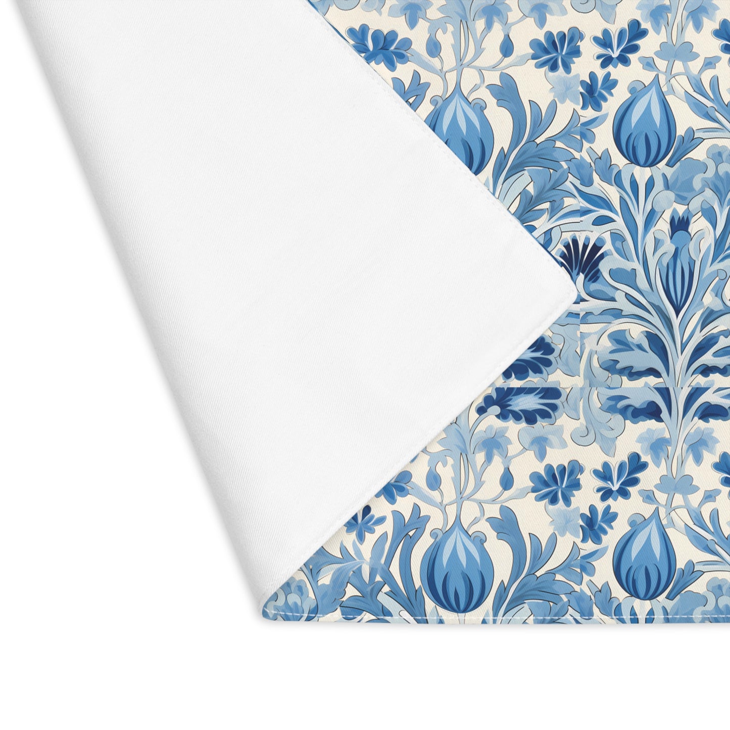 Dutch Blue Tulip Placemat - 18" x 14".