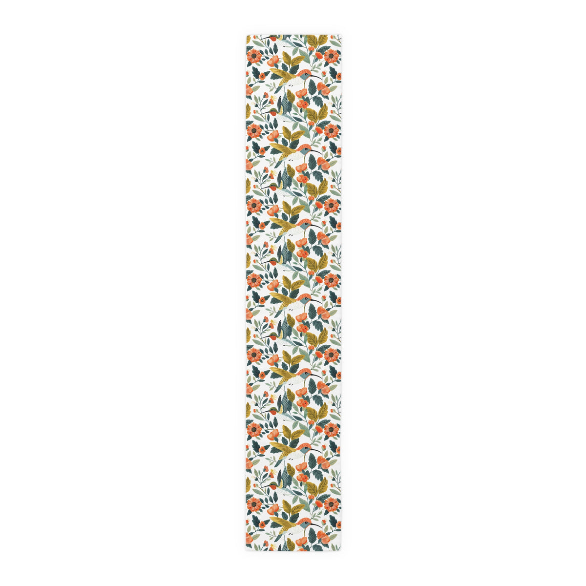Hummingbird Harmony Table Runner - Graceful Hummingbirds for a Harmonious Table Setting! Available in 2 sizes.
