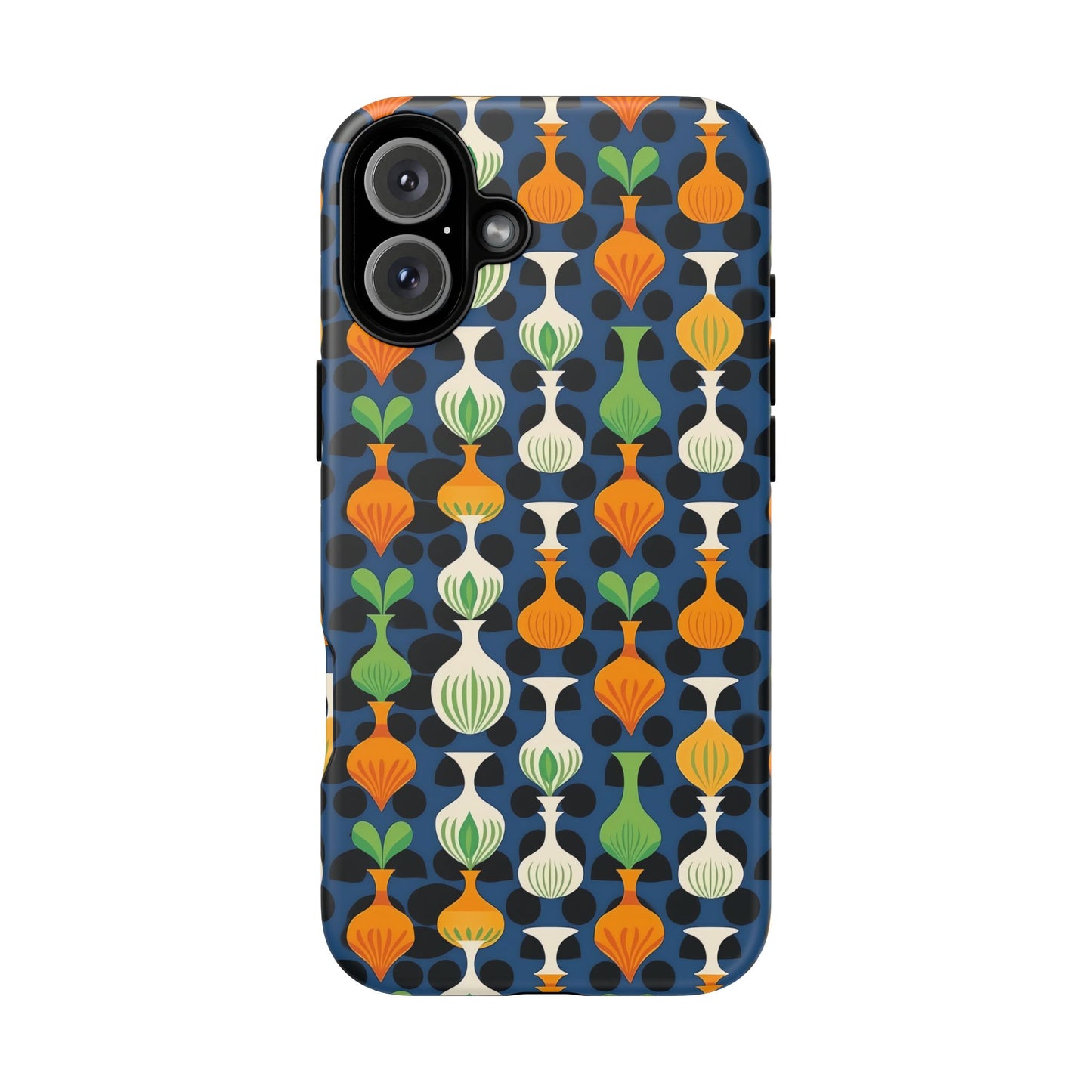 Mod Floating Vases Tough Phone Case for Apple iPhone, Samsung Galaxy, and Google Pixel.