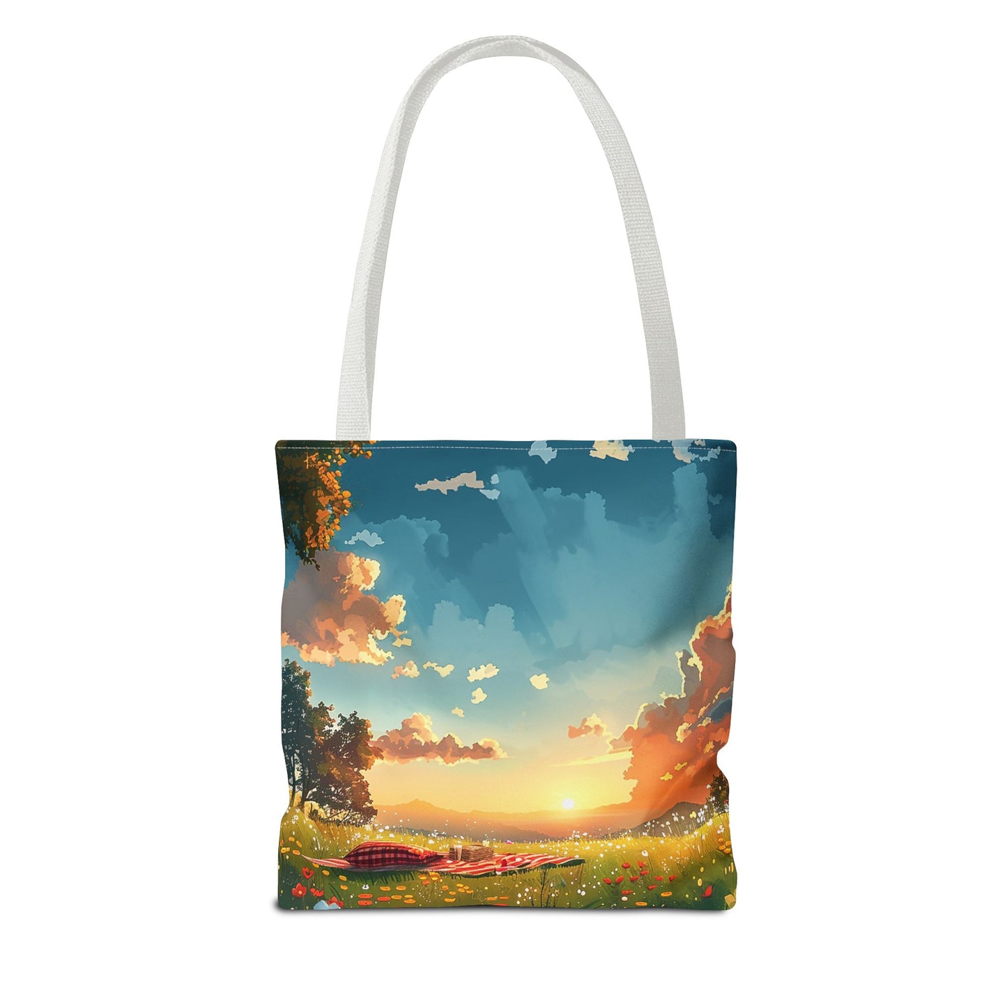 Meadow Picnic Tote Bag - Pack a Picnic, Pack Some Style - Your Meadow Awaits! Available in 3 sizes.