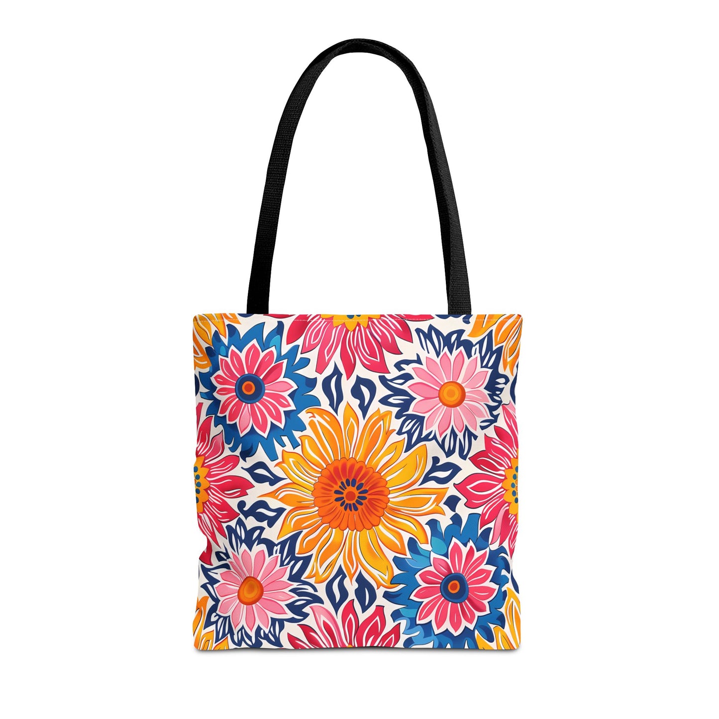 Sunsplash Petals Tote Bag - Radiate Sunshine and Style Wherever You Go! Available in 3 sizes.