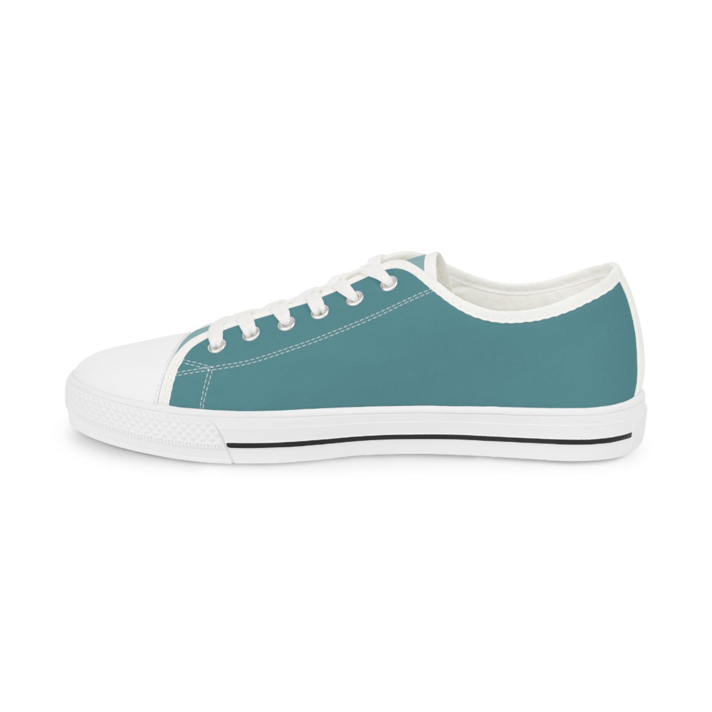 Arctic Ocean Men's Two-Tone Low Top Sneakers - Step into the Arctic – Where Modern Minimalism Meets Cool Elegance!