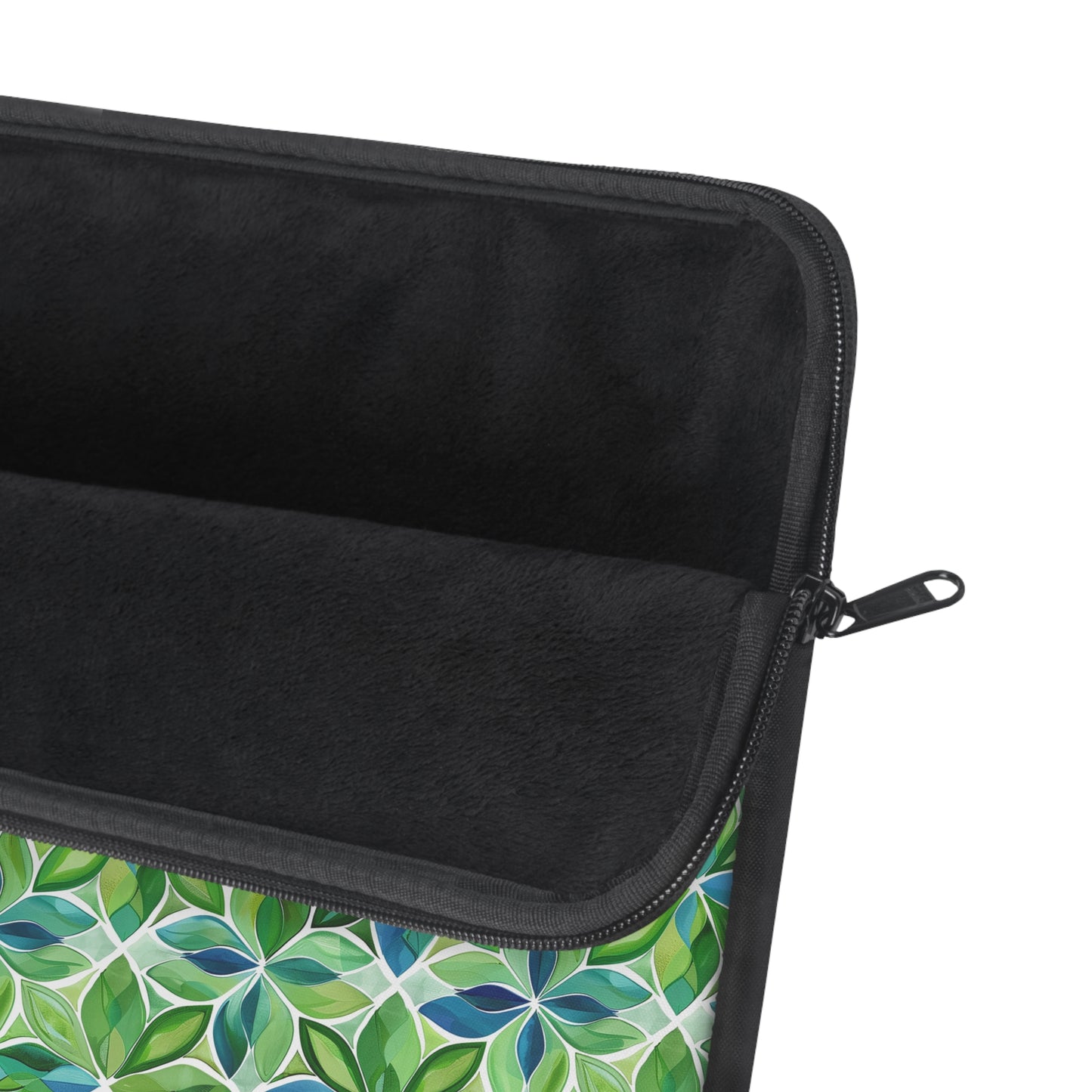 Spring Geo Flowers Laptop Sleeve - Spring into Style with Geo Floral Elegance! Available 3 Sizes: 12", 13", and 15"