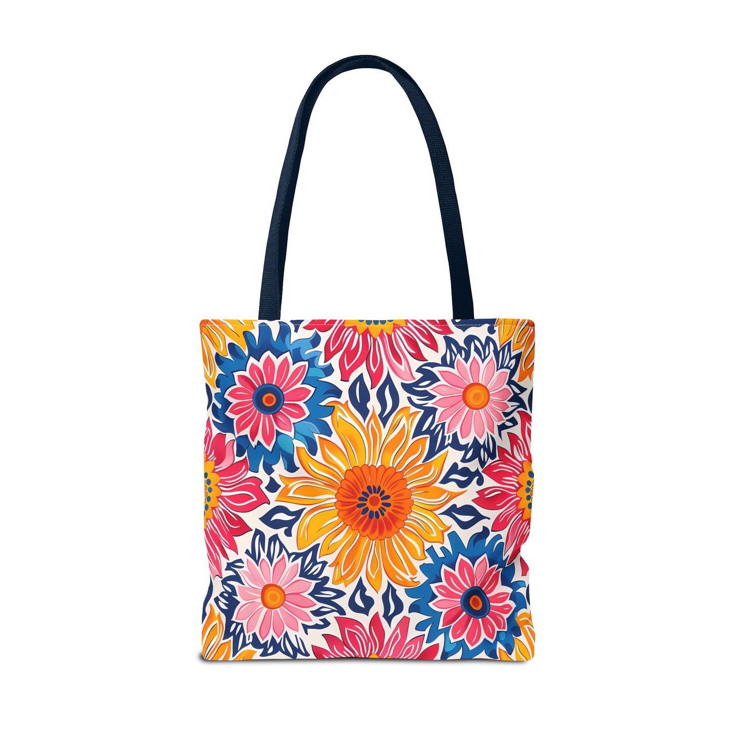 Sunsplash Petals Tote Bag - Radiate Sunshine and Style Wherever You Go! Available in 3 sizes.