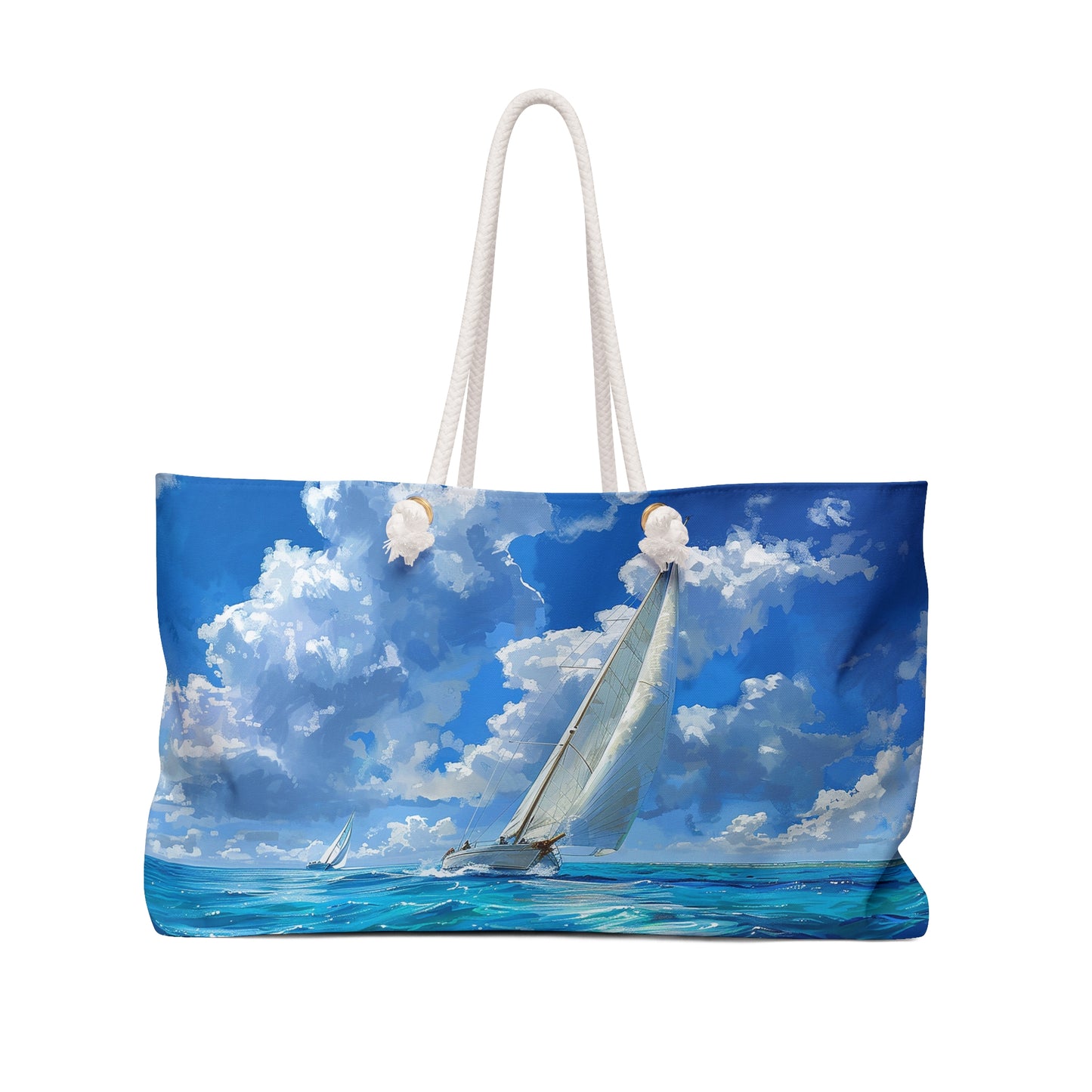 Ocean Breeze Sailing Weekender Bag - Sail into Your Weekend - Pack with the Tranquility of the Sea!