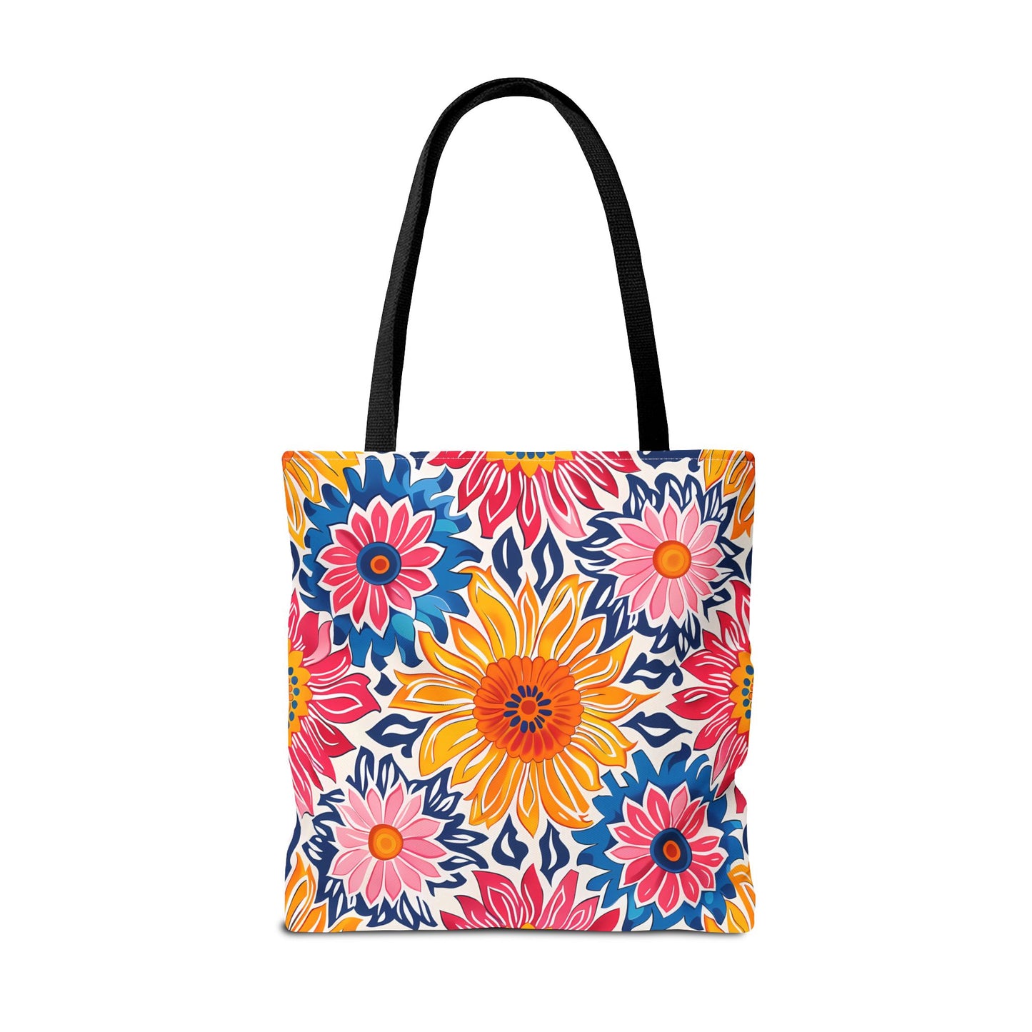 Sunsplash Petals Tote Bag - Radiate Sunshine and Style Wherever You Go! Available in 3 sizes.