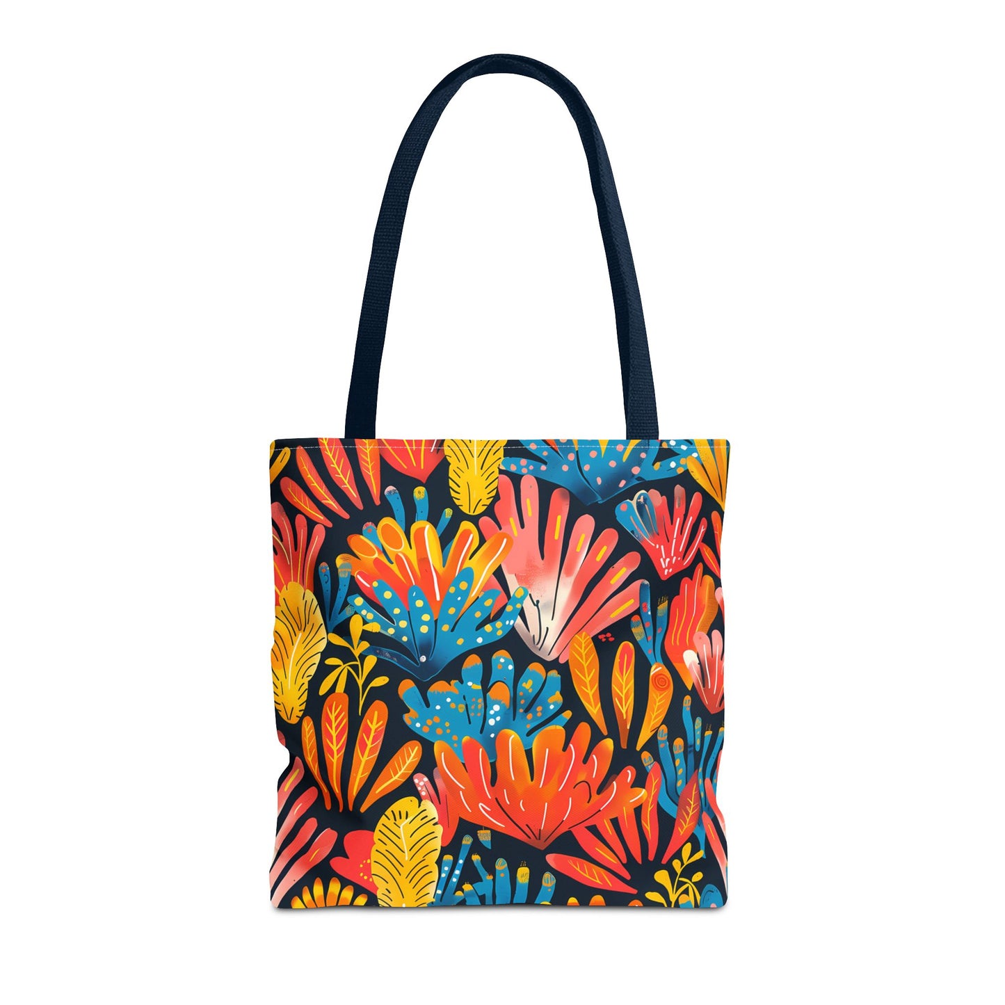 Coral Plume Tote Bag - Carry a Splash of Whimsy with Coral Plume! Available in 3 sizes.