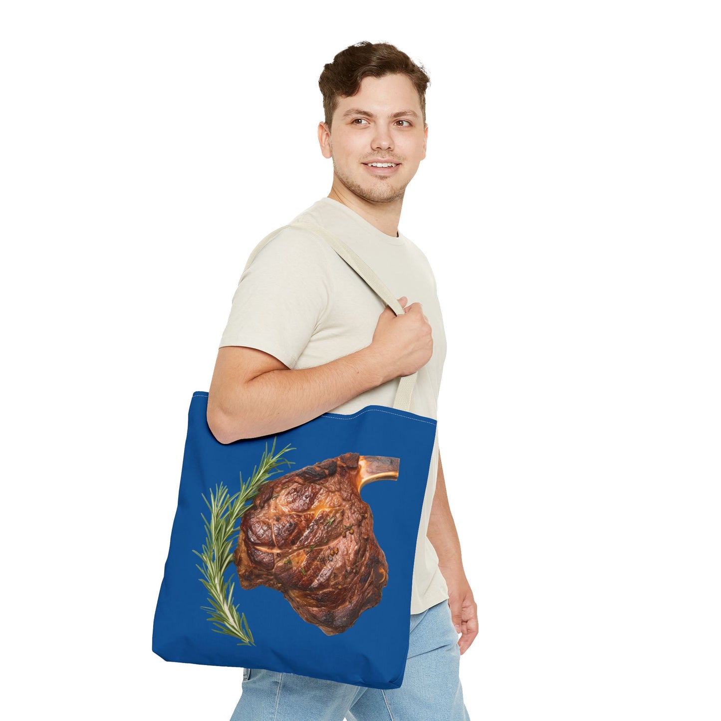 Steak or Lobster Tote Bag - Carry Your Culinary Passion with Style! Available in 3 sizes.