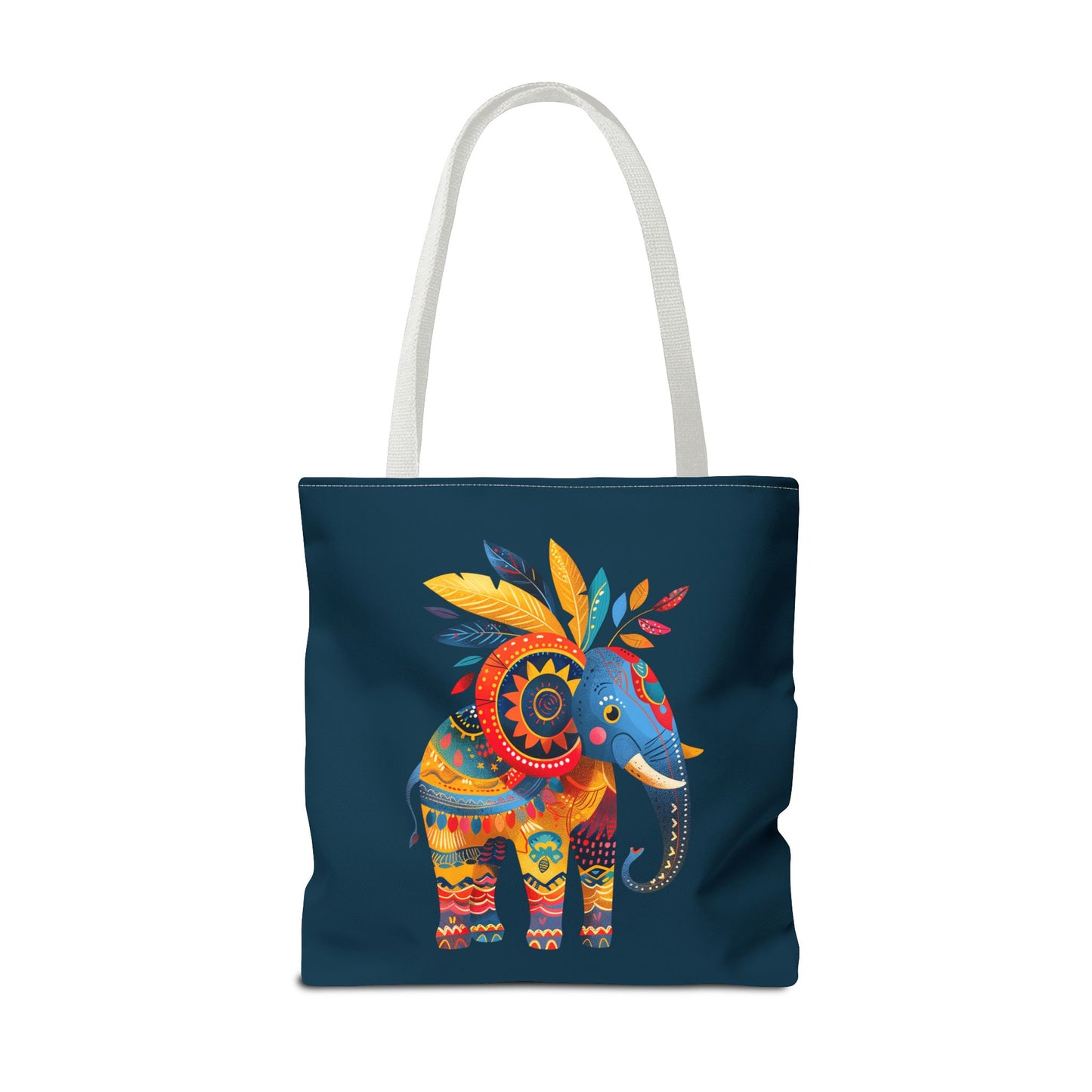 Ethnic Elephant Tote Bag - Carry the Spirit of the African Savanna with the Ethnic Elephant Tote! Available in 3 sizes.