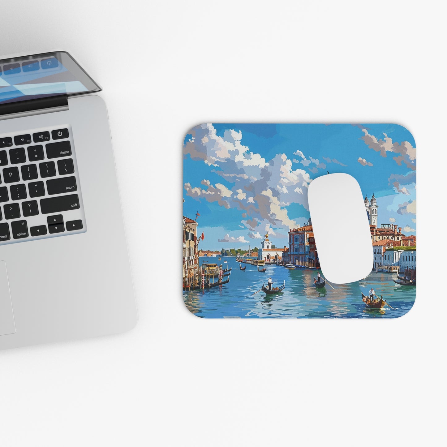 Venetian Grand Canal Mouse Pad - Glide Through Your Workday with Venetian Elegance!