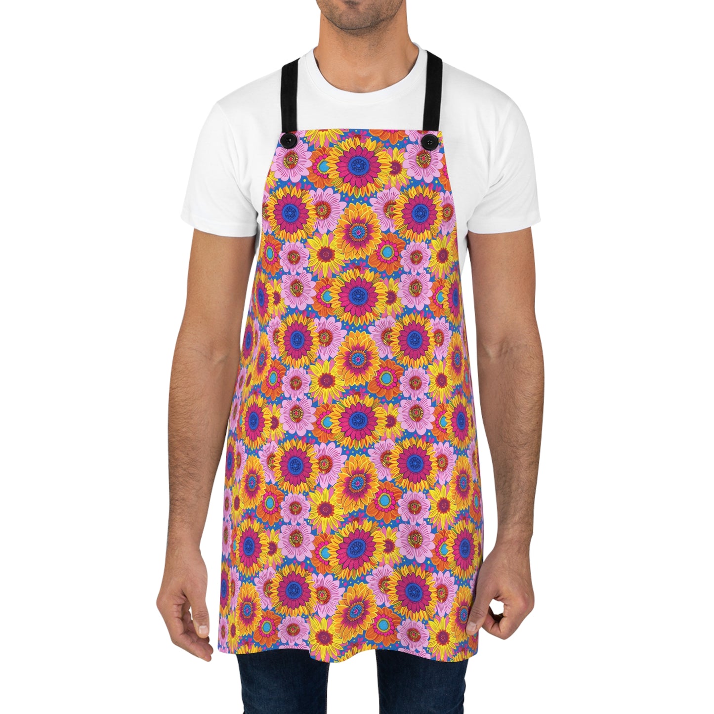Sunny Garden Soiree Adult Apron - Whisk in the Sunshine, Apron Up in Style!
