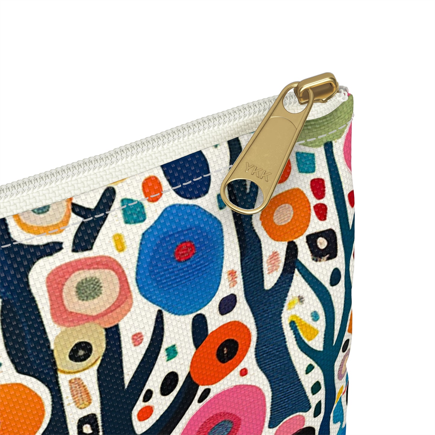 Poppy Forest Accessory Pouch - Keep Your Essentials Bold and Beautiful! Available in 2 sizes.