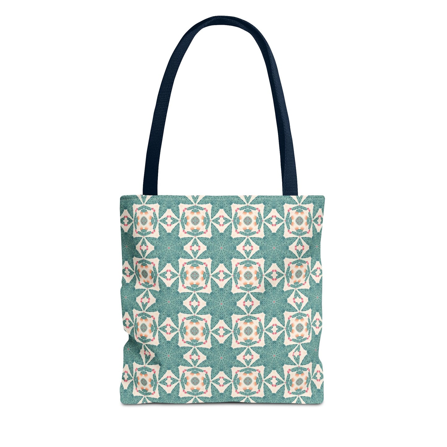 Desert Cactus Star Tile Tote Bag - Carry Southwest Charm Wherever You Go! Available in 3 sizes.