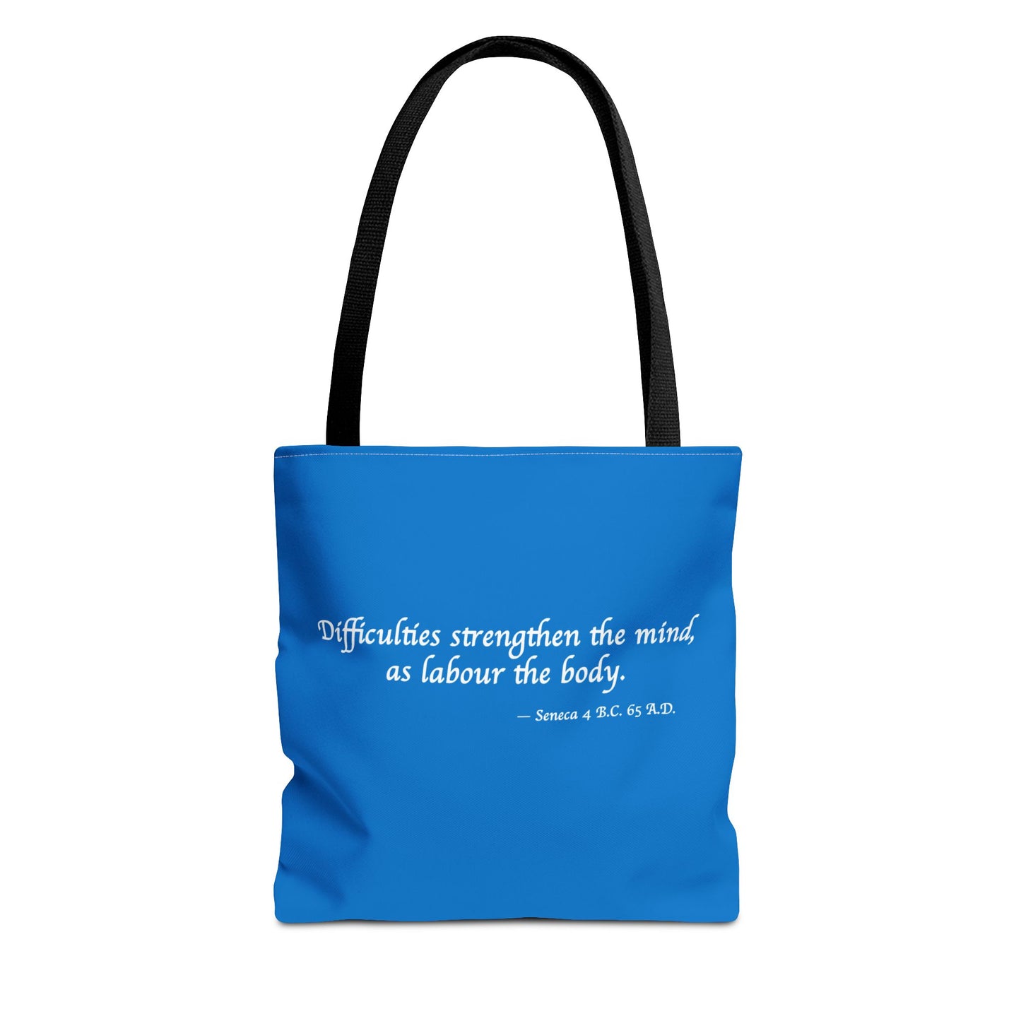 Strength Through Challenges Tote Bag - Carry Wisdom - Embrace Strength! Available in 3 sizes.