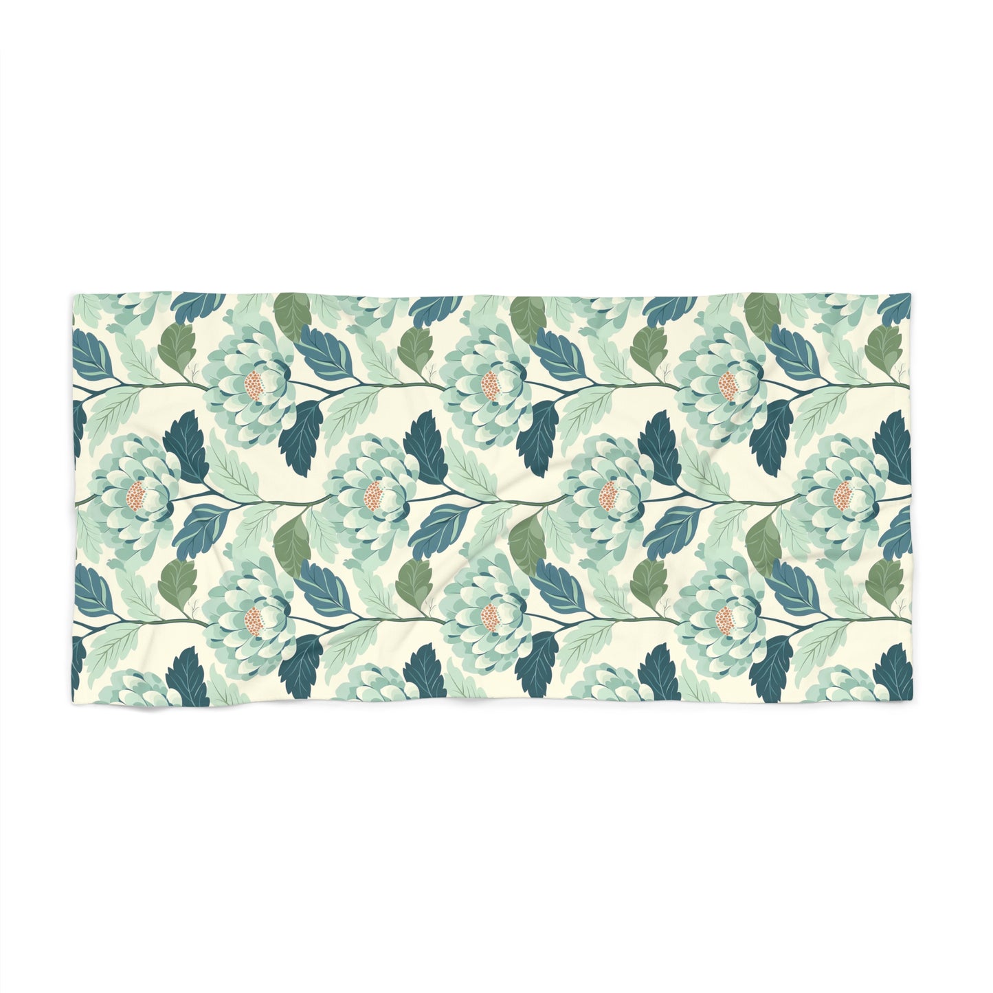 Zen Flower Luxurious Beach Towel - Find Your Oasis with Zen Flower! Available in 2 sizes.