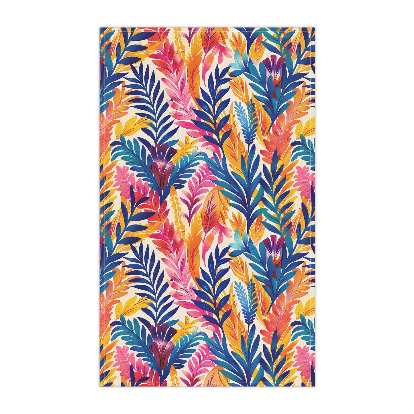 Fern-Tastic Whimsy Kitchen Towel - Cotton Twill 18" x 30" - Whimsy in Every Wipe – Bring Art to Your Kitchen Chores!