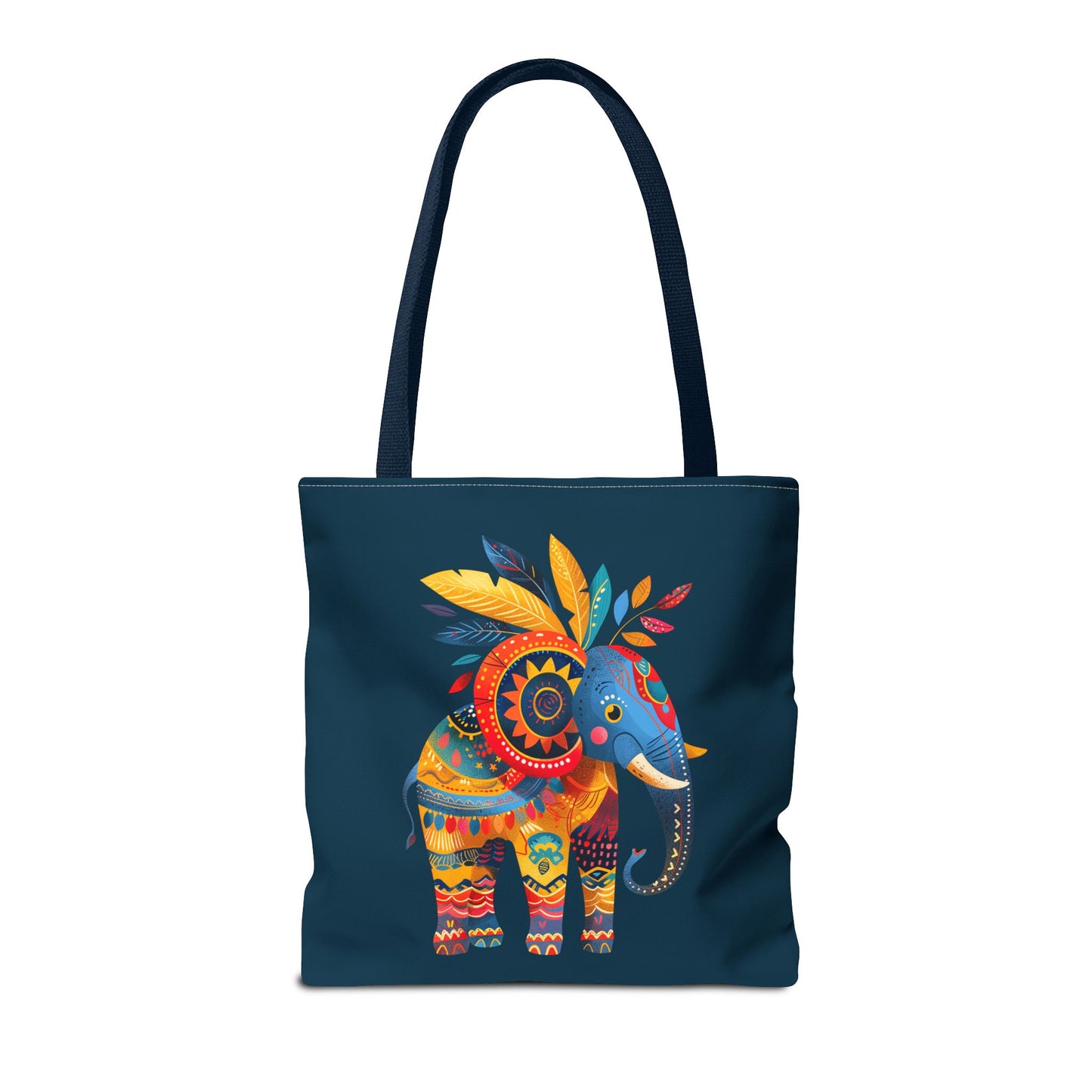 Ethnic Elephant Tote Bag - Carry the Spirit of the African Savanna with the Ethnic Elephant Tote! Available in 3 sizes.