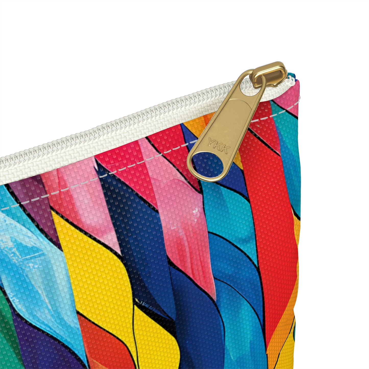 Retro Ripples Accessory Pouch - Ride the Waves of Retro Cool! Available in 2 sizes.