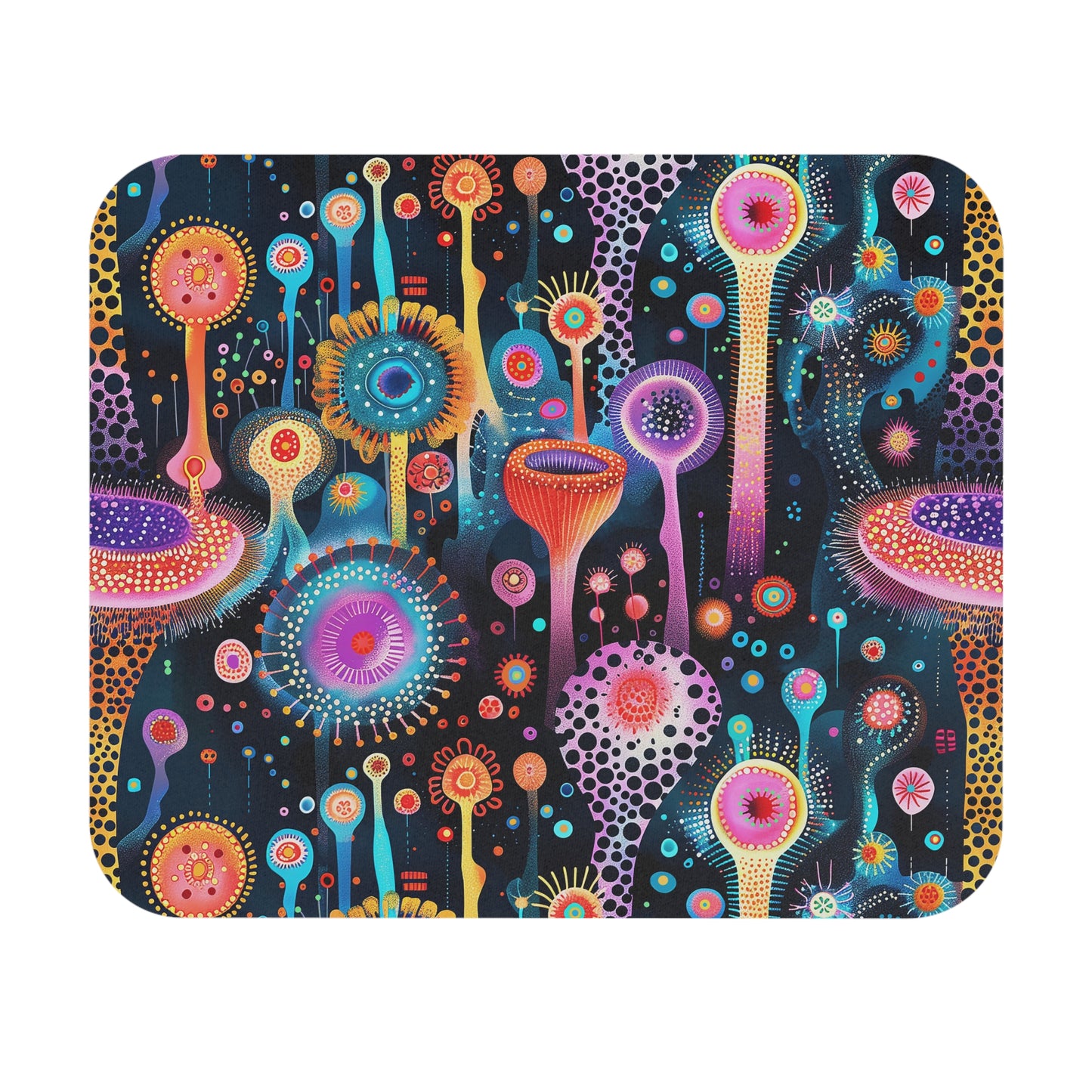 Surreal Seascape Forest Mouse Pad - Add a Splash of Surreal Wonder to Every Click!