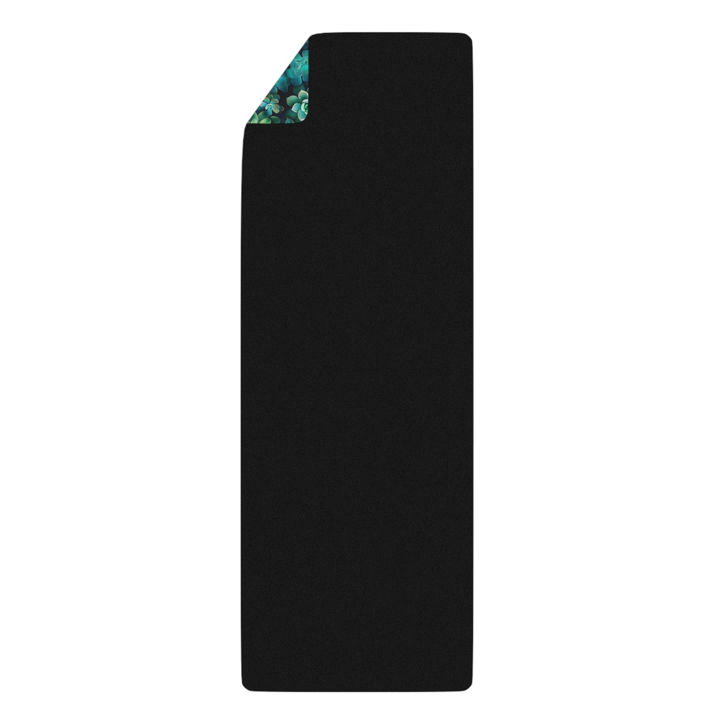 Succulent Forest Rubber Yoga Mat - Unroll Serenity with Every Pose!