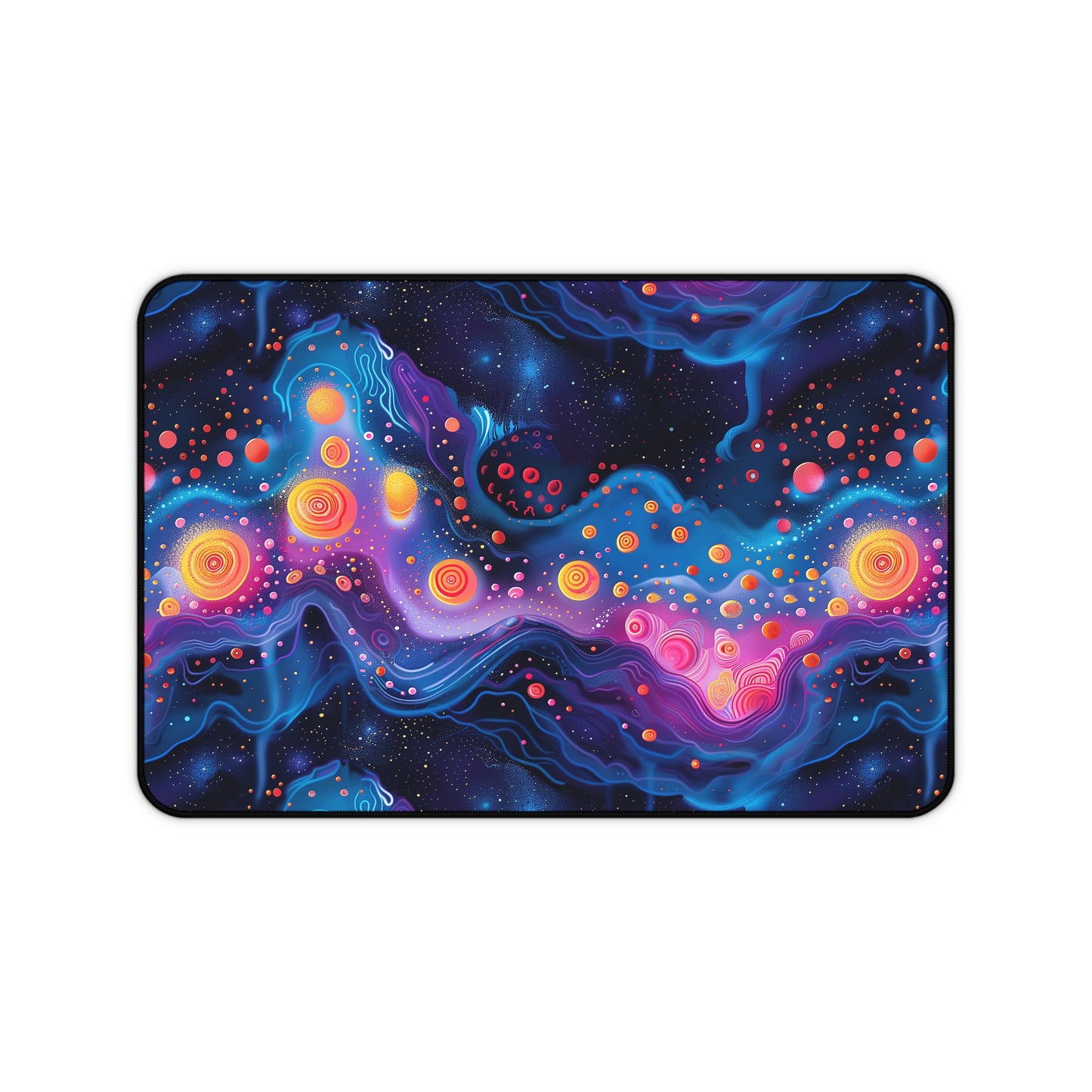 Cosmic Milky Way Desk Mat (Desk Pad) - Journey Through the Stars with Every Task! Available in 3 sizes.
