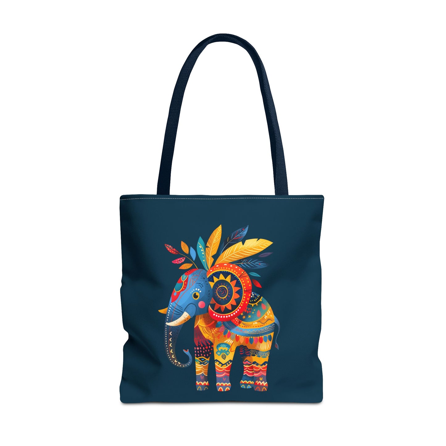 Ethnic Elephant Tote Bag - Carry the Spirit of the African Savanna with the Ethnic Elephant Tote! Available in 3 sizes.