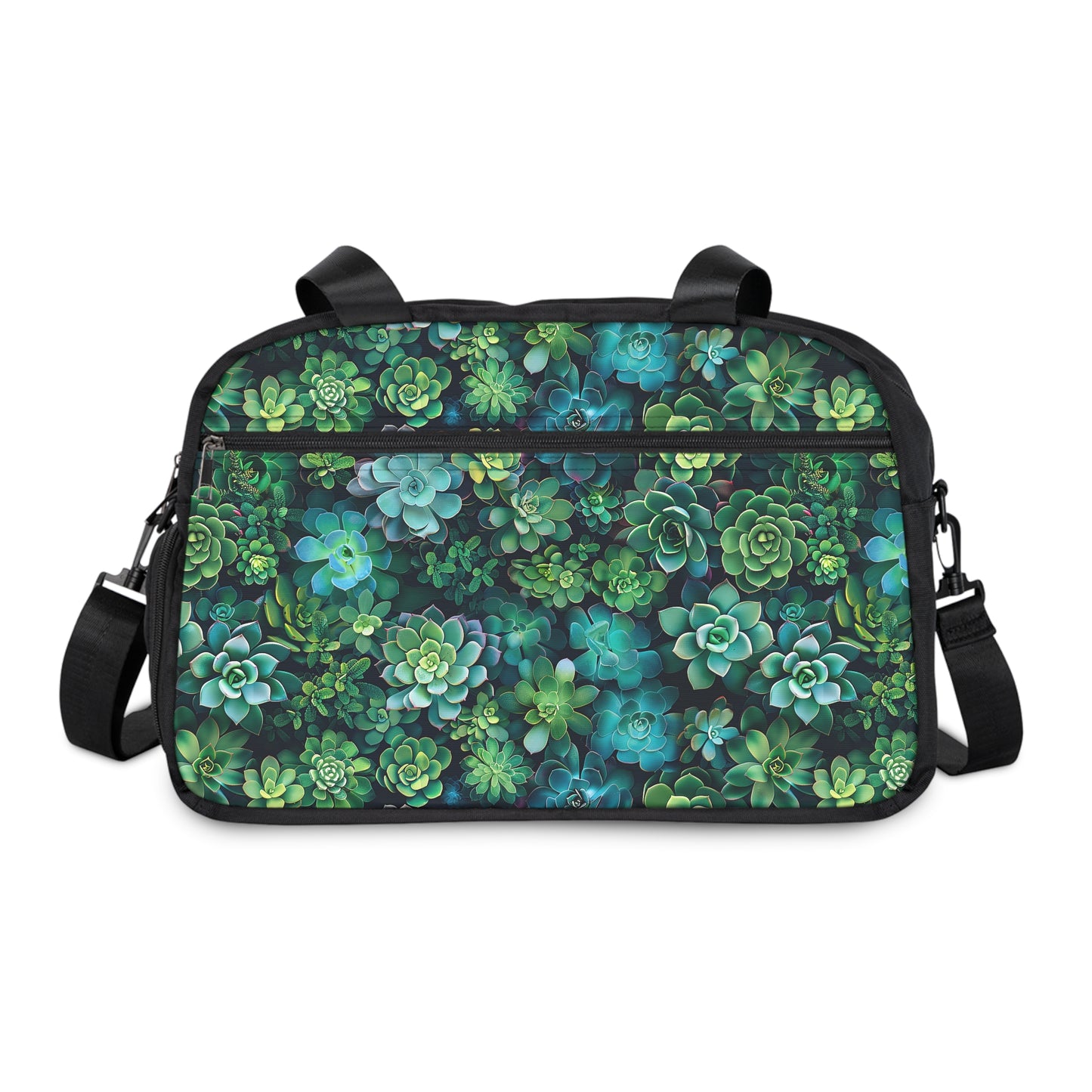 Succulent Forest Fitness Gym Bag - Carry Your Zen Forest with Every Workout!