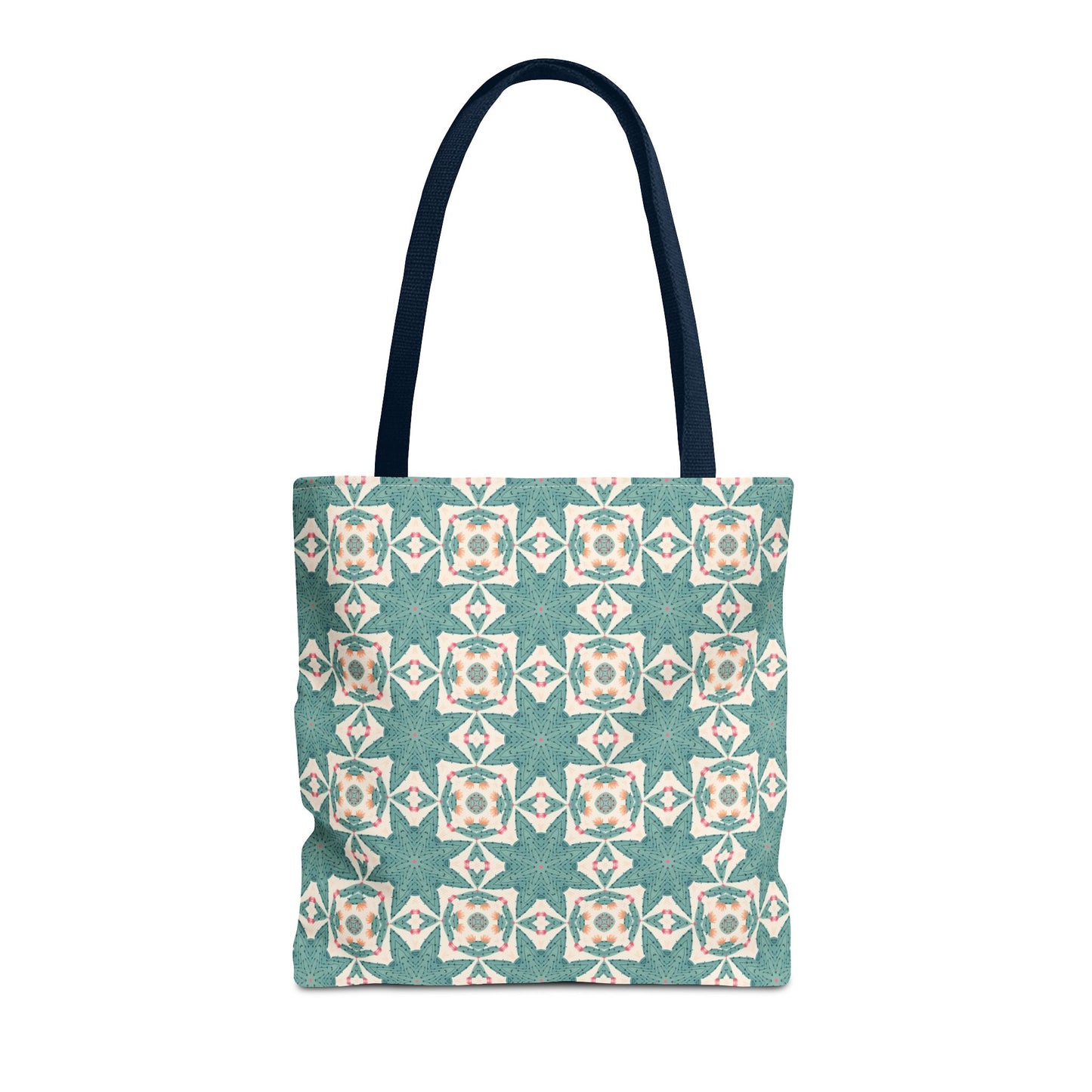 Desert Cactus Star Tile Tote Bag - Carry Southwest Charm Wherever You Go! Available in 3 sizes.