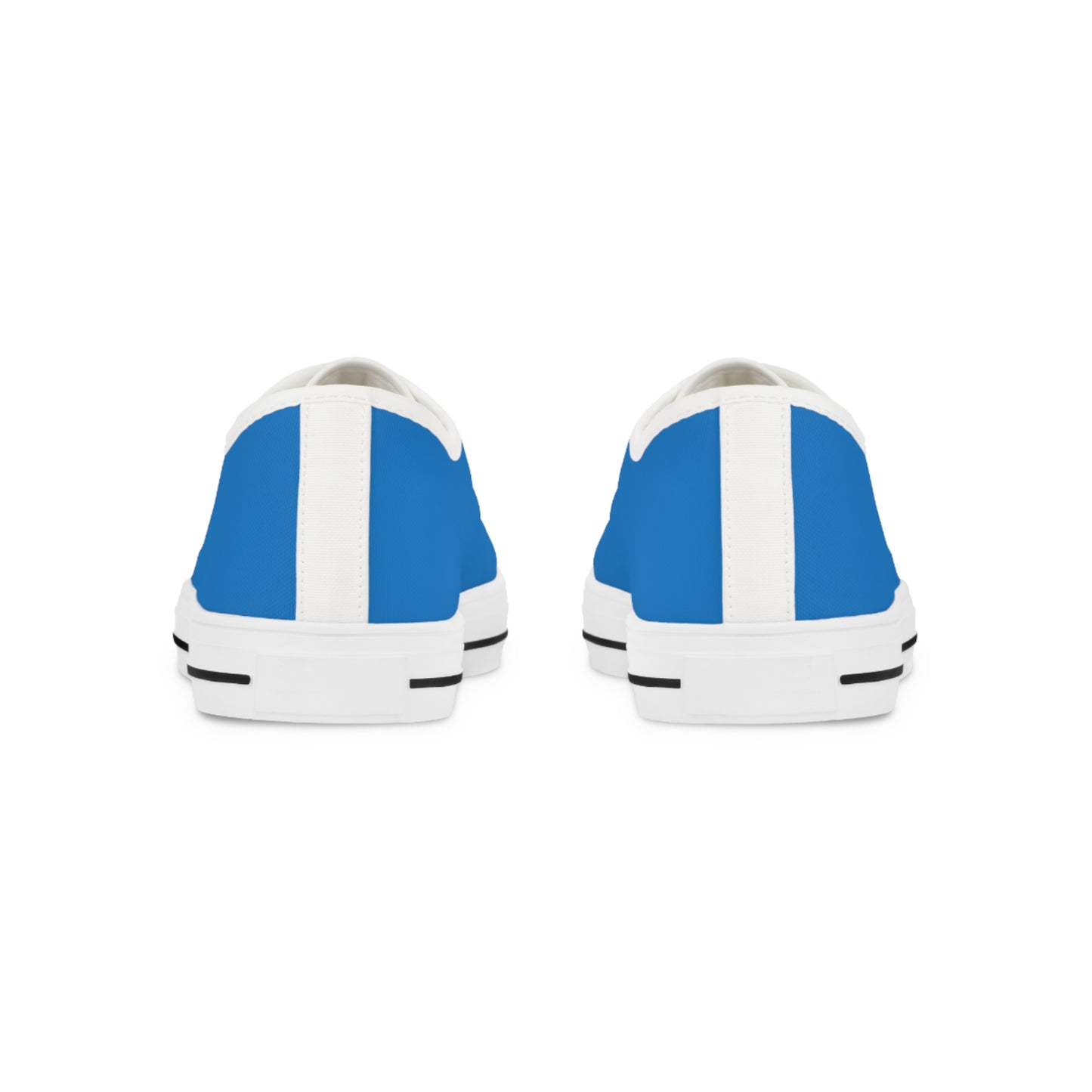 Blue Paradise Men's Two-Tone Low Top Sneakers - Feel the Ocean Breeze When Wearing Your Blue Paradise Sneakers!