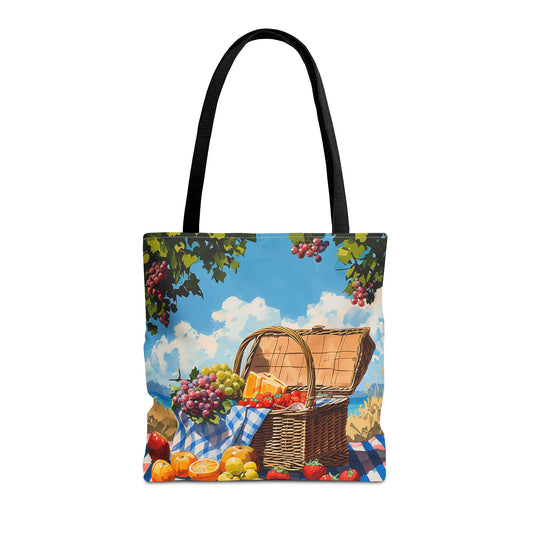 Picnic Perfection Tote Bag - Carry the Joy of a Perfect Picnic! Available in 3 sizes.