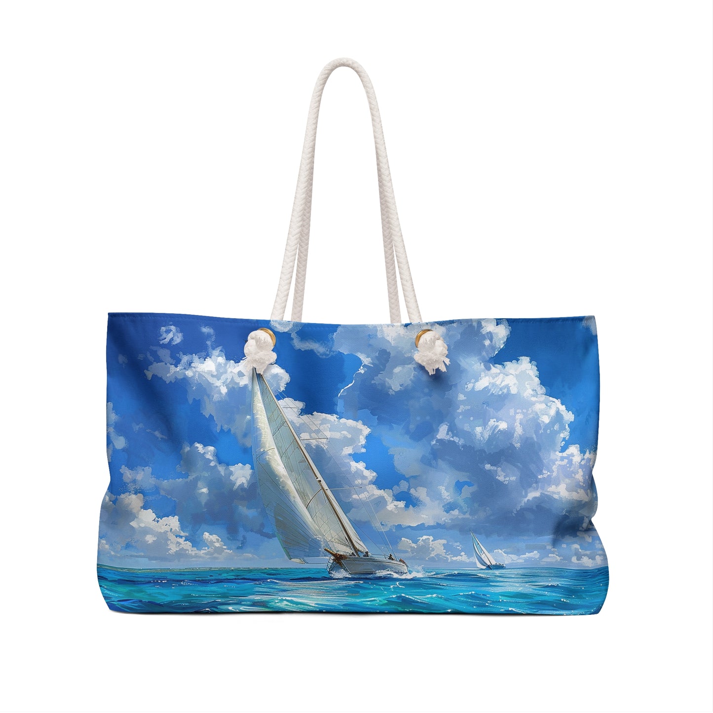 Ocean Breeze Sailing Weekender Bag - Sail into Your Weekend - Pack with the Tranquility of the Sea!