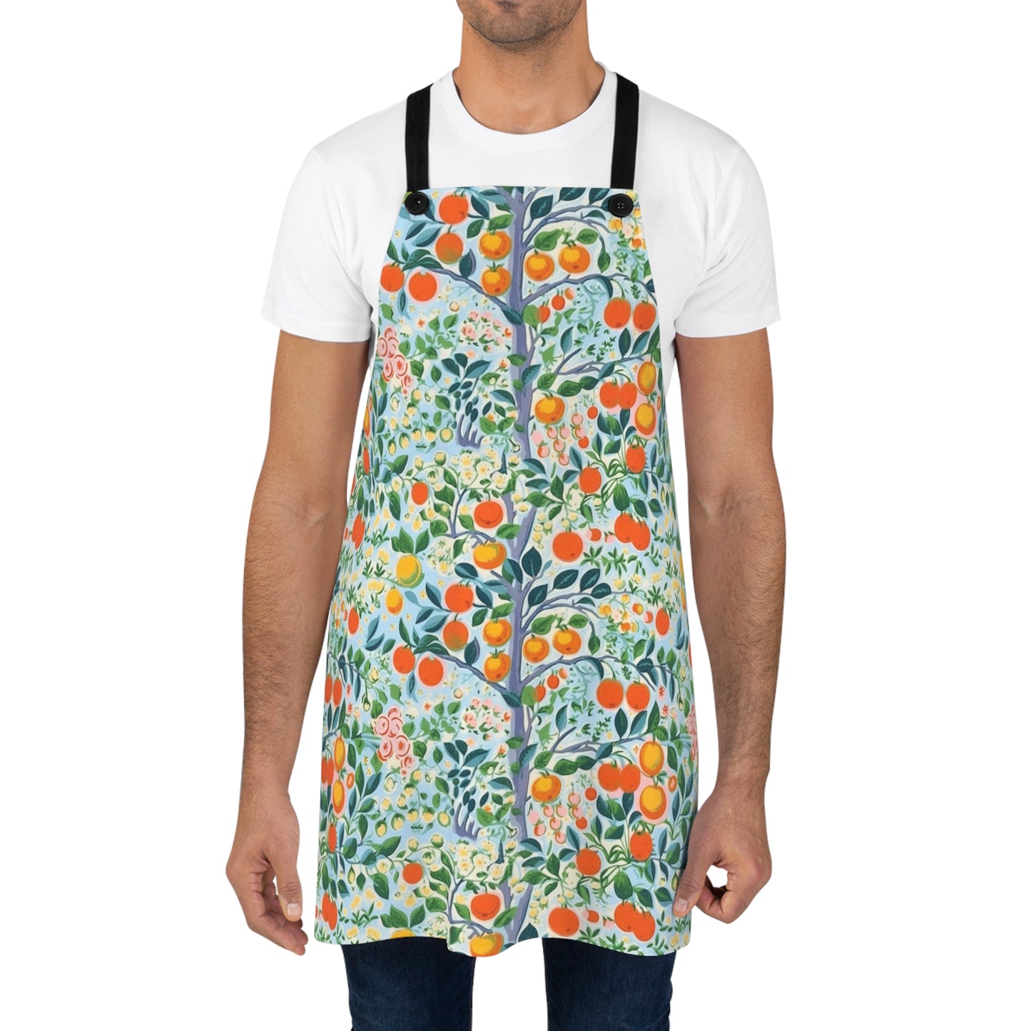 Modern Citrus Tree Adult Apron - Whisk Away to a Whimsical Orchard! Gorgeous!