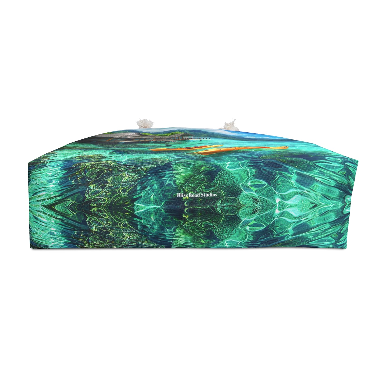 Tropical Serenity Weekender Bag - Escape to Paradise - Carry the Calm of Tropical Serenity with You!