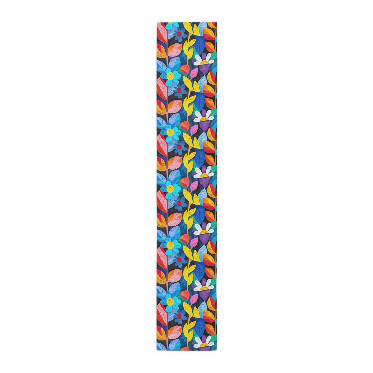 Rhapsody in Bloom Table Runner - Set the Stage for Vibrant Vibes and Blooming Good Times at Every Meal! Available in 2 sizes.