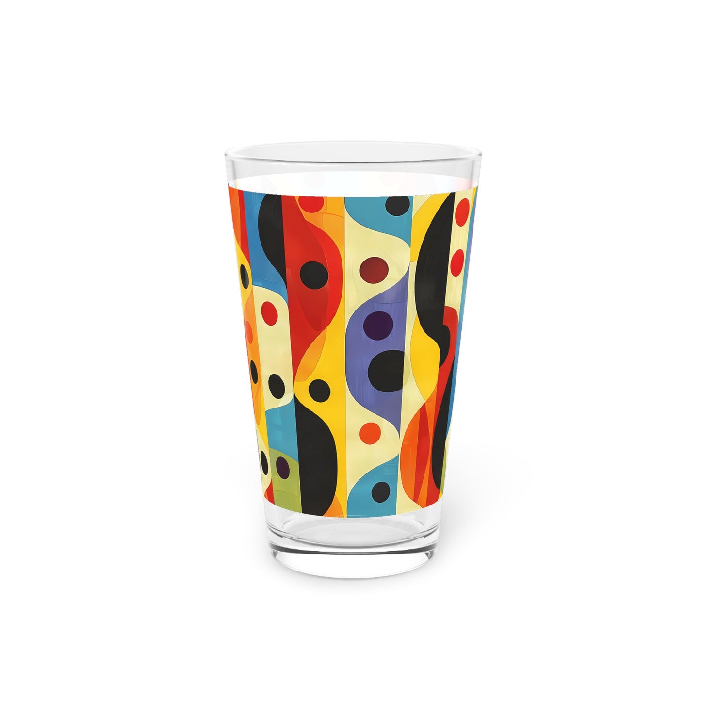 Linear Color Mesa Pint Glass - 16 oz - Enjoy the Colors of the Desert Mesa with Every Sip!