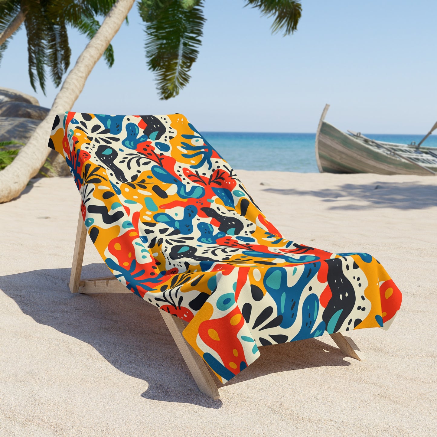Spice of Life Luxurious Beach Towel - Add Splashes of Color to Your Beach Days! Available in 2 sizes.