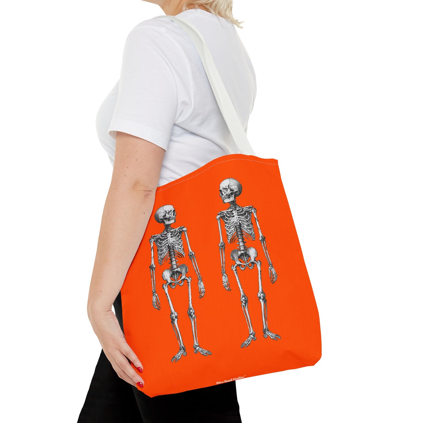 Boo Buddies! Halloween Tote Bag - Carry Some Spooky Style with Your Bony Buddies! Available in 3 sizes.