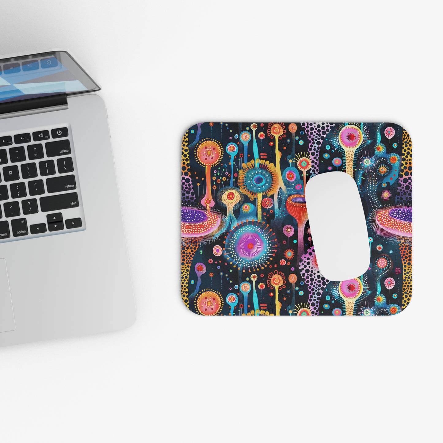 Surreal Seascape Forest Mouse Pad - Add a Splash of Surreal Wonder to Every Click!
