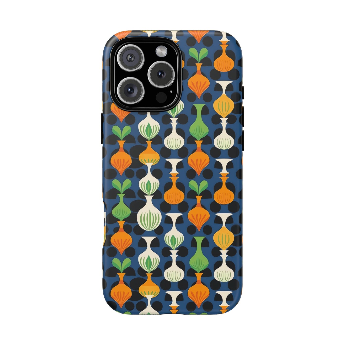 Mod Floating Vases Tough Phone Case for Apple iPhone, Samsung Galaxy, and Google Pixel.