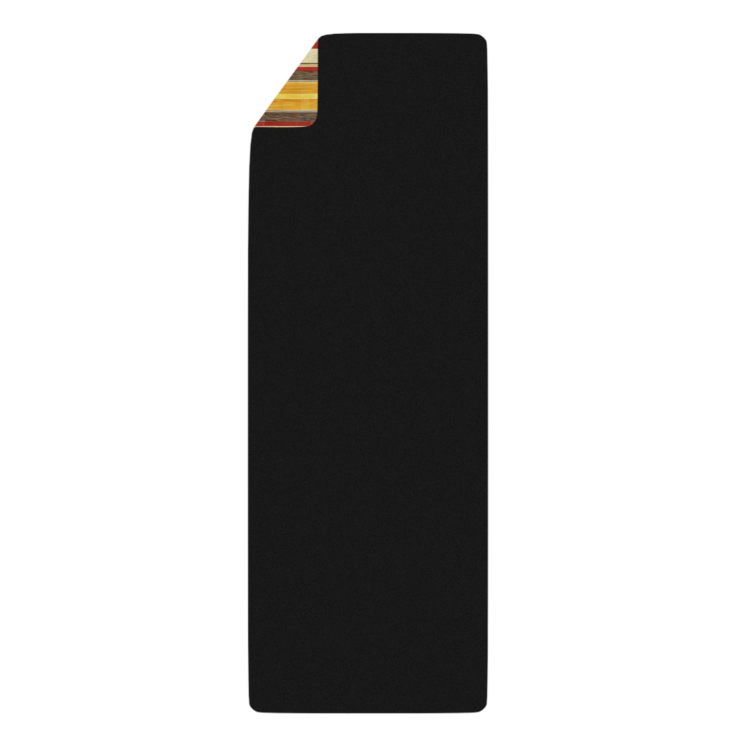Royal Stripes Rubber Yoga Mat - Classic Elegance, Mediterranean Spirit: Flow in Timeless Style