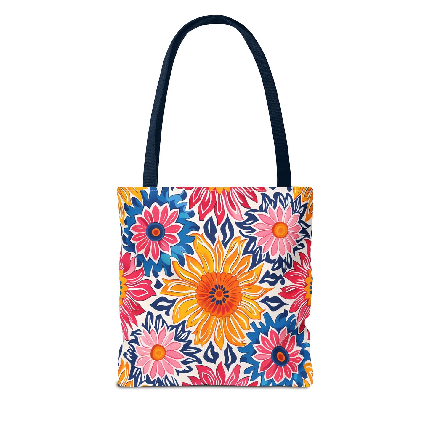 Sunsplash Petals Tote Bag - Radiate Sunshine and Style Wherever You Go! Available in 3 sizes.