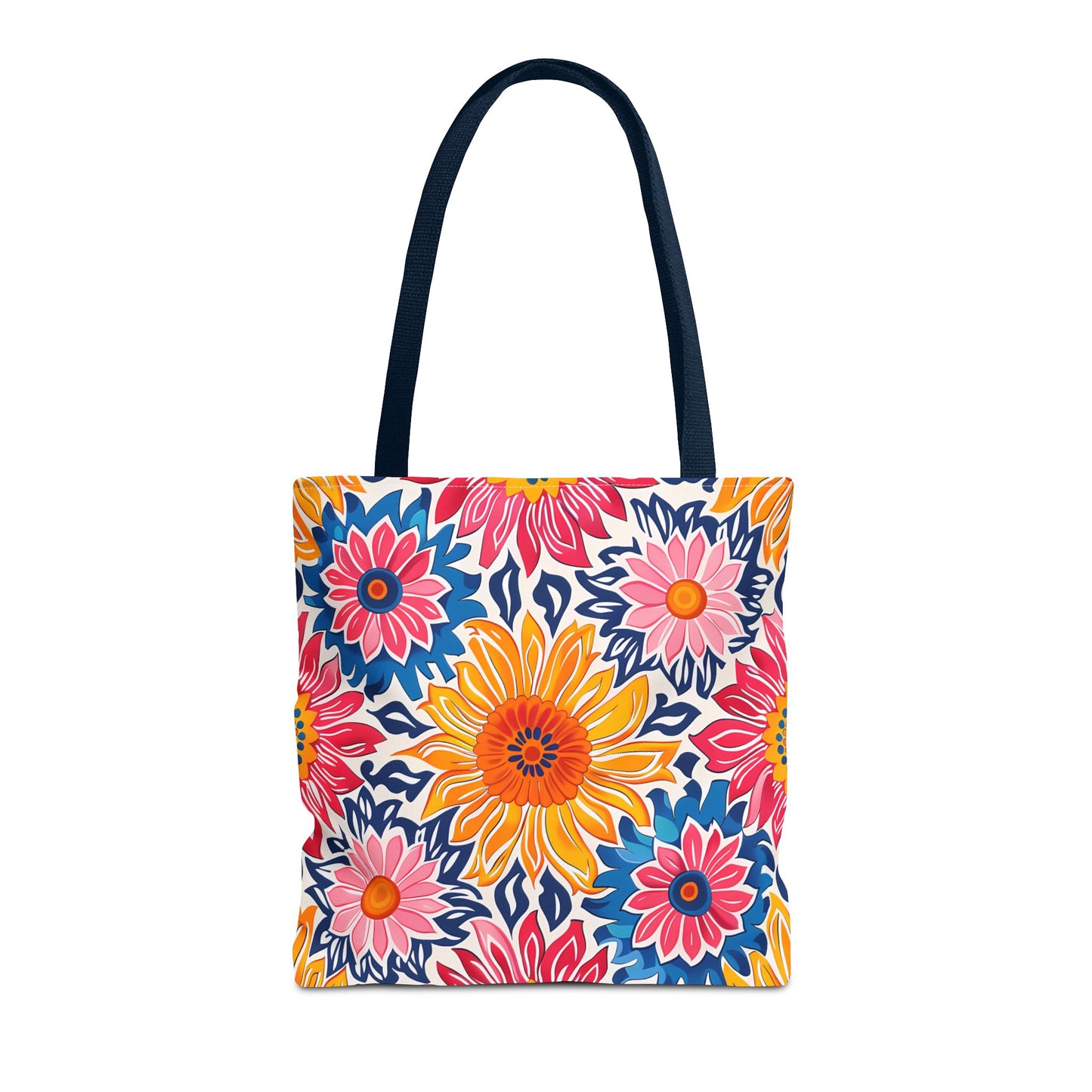 Sunsplash Petals Tote Bag - Radiate Sunshine and Style Wherever You Go! Available in 3 sizes.